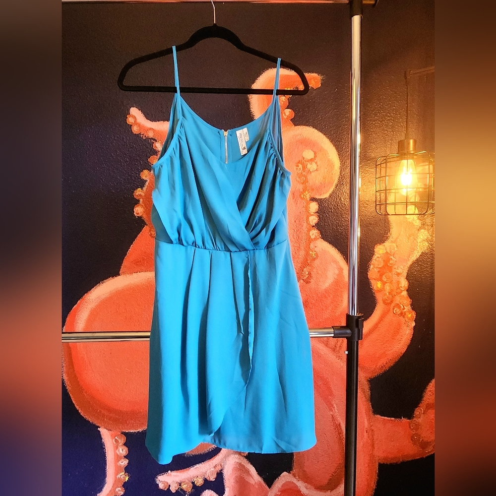 Blue dress, size large, Brand Pink Owl Apparel